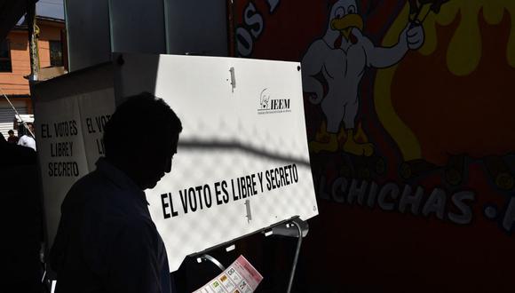 Los ciudadanos del estado de México elegirán a su gobernadora para los próximos seis años entre dos candidatas (Foto: Pedro Pardo / AFP)