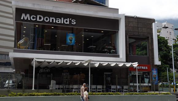 McDonald's en Venezuela. (AFP).