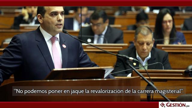 Foto 7 | “En mi calidad de jefe de la PCM, he enviado una carta al Congreso en nombre del gabinete que presido.  He solicitado ir el día de hoy para explicarlo”, dijo.
