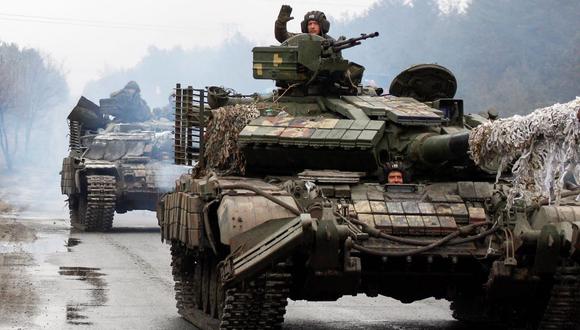 Ucrania viene reclamando de Alemania que le suministre tanques, cuestión que ha puesto al canciller Olaf Scholz bajo fuertes presiones, tanto de sus socios de coalición verdes y liberales como de la oposición conservadora alemana para que acceda a esta petición. (ANATOLII STEPANOV / AFP).
