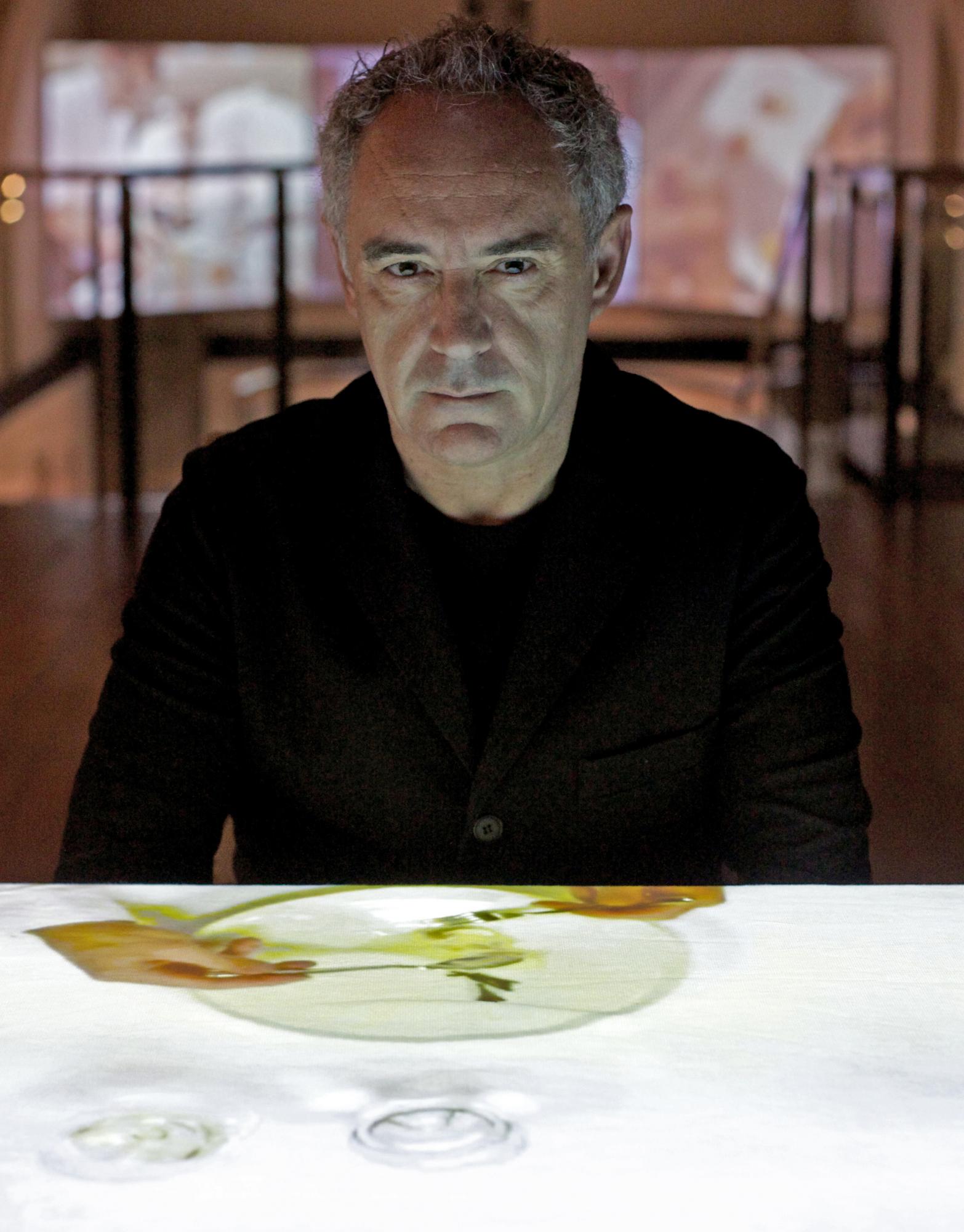 Enfoque. Para Adrià, los chefs también deben saltar al terreno del management. (Foto: AFP)