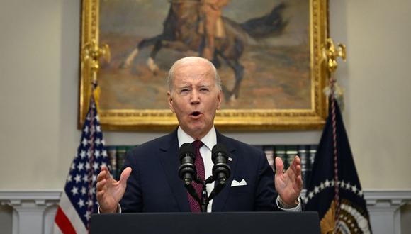 El presidente de EE. UU., Joe Biden, sufre un duro revés (Foto: AFP)