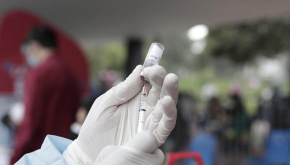 La vacunación contra el coronavirus (COVID-19) sigue avanzando. Actualmente se inmunizan a mayores de 12 años a nivel nacional. Foto: GEC