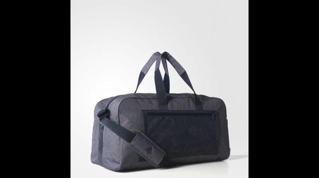 Maletín deportivo gris de Adidas. Precio: S/199 en todas las tiendas de la marca. (Foto: Adidas)
