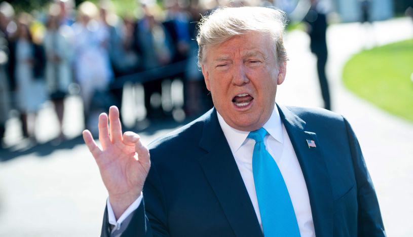 Trump reiteró que no ha leído el informe y aseguró no tener interés en hacerlo. (Foto: AFP)