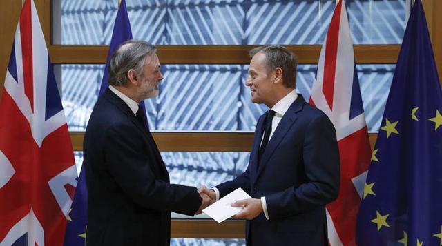 29 de marzo. Activación del artículo 50 del Tratado de Lisboa.