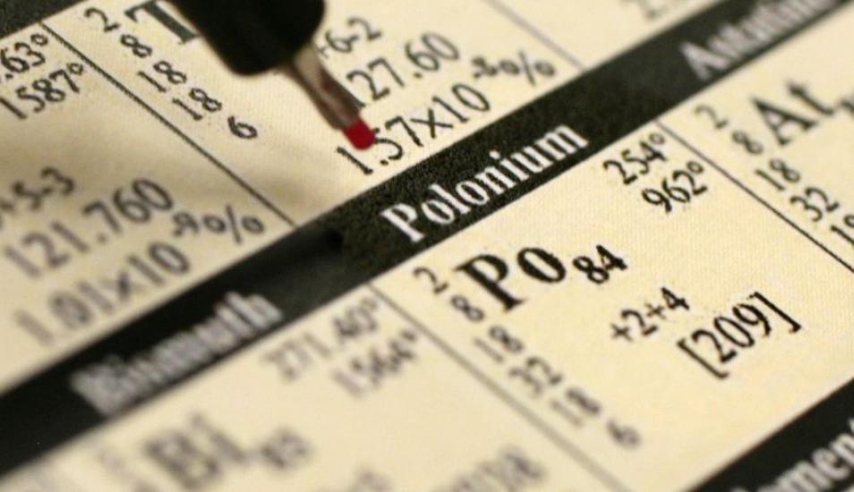 Tabla periódica. (Foto: AFP).