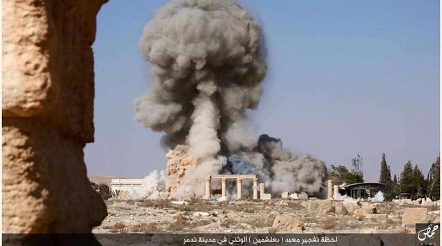 El grupo terrorista Daesh fue especialmente cruel con ciudades históricas como Palmira, donde destrozaron todo el patrimonio que encontraron a su paso.(foto:Diario ABC, S.L.)