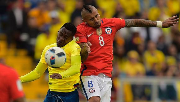 Chile tiene enfrenta a Ecuador en el último partido de la primera fase de la Copa América 2019. (Foto: AFP)