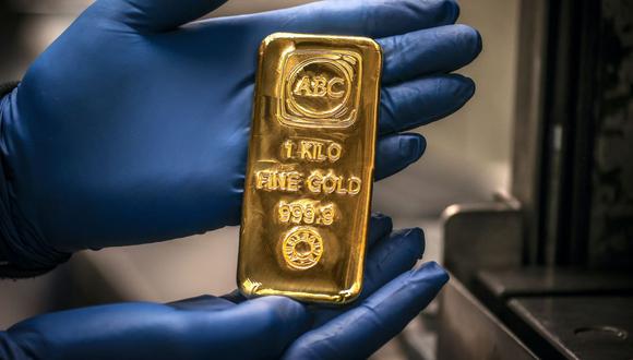 Precio del oro. (Foto: AFP)