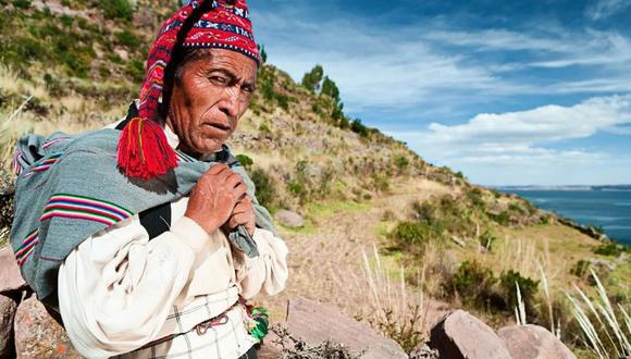 Alejandro Flores Huatta (67), uno de los tejedores de la isla Taquile. (Foto: BBC)
