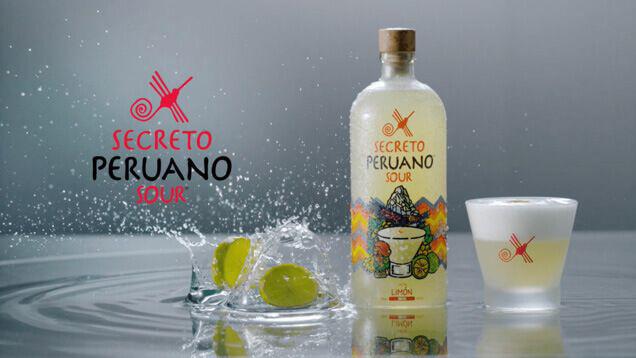 Secreto Peruano Sour, una versión chilena del pisco sour, en el que se distorsiona la línea Nazca (Foto: Difusión)