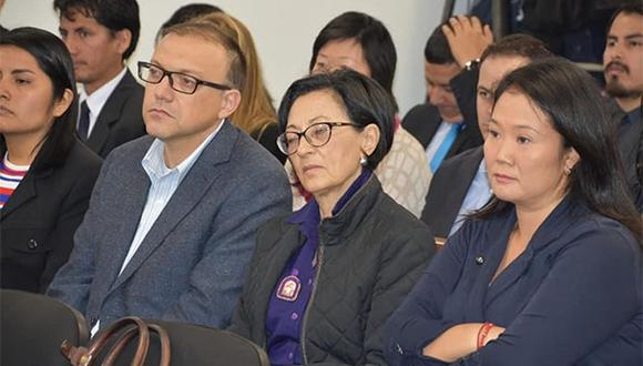 Suerte dispar. Mientras Pier Figari y Keiko Fujimori seguirán en prisión, Ana Herz saldrá en libertad. (Foto: Agencia Andina)