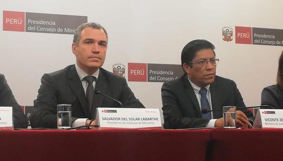 El primer ministro, Salvador del Solar, señaló que el diálogo con el Congreso debería tener objetivos claros. (Foto: Difusión / Video: TV Perú)