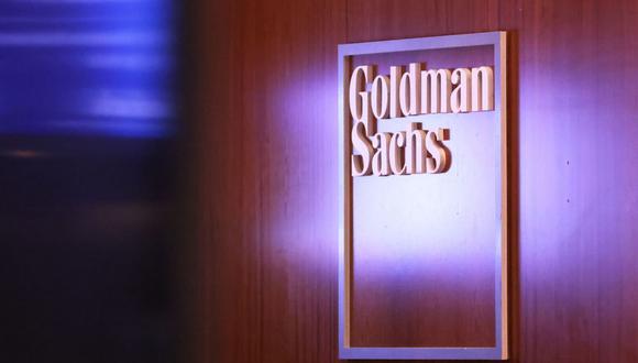 El logotipo de Goldman Sachs se ve en la Bolsa de Valores de Nueva York el 13 de septiembre de 2022 en la ciudad de Nueva York.