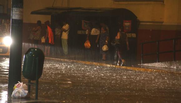 Piura se vio afectada, durante el verano del 2017, por lluvias torrenciales a causa del Fenómeno El Niño Costero. (Foto: GEC)