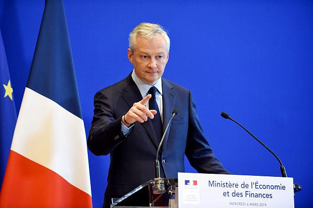 El ministro de Finanzas de Francia, Bruno Le Maire. (Video: AFP)