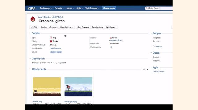 Atlassian Jira, gestión de proyectos y el software de seguimiento de problemas para los equipos de desarrollo de software.