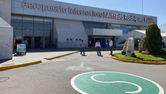 Aeropuerto de Arequipa | Demanda de pasajeros va camino a recuperar los niveles prepandemia. (Foto: Andina)