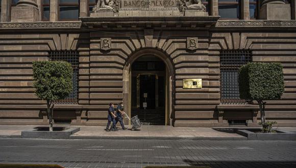 El Banco de México mantuvo su tasa de interés de referencia en 11.25% en junio, señalando que será necesario conservar ese nivel por tiempo prolongado. Photographer: Alejandro Cegarra/Bloomberg