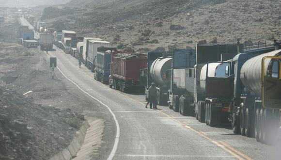 Gremio de transportistas de carga indicó que las pérdidas registradas hasta el momento ascienden a S/ 1,000 millones debido a los bloqueos por protestas. (Foto: Archivo GEC)