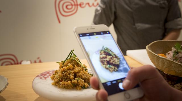 Durante los tres días que duró la cumbre, los chefs peruanos presentaron algunas de sus mejores creaciones teniendo como base productos peruanos que se encuentran en los supermercados españoles, entre ellos los superalimentos como la quinua, el mango, el 