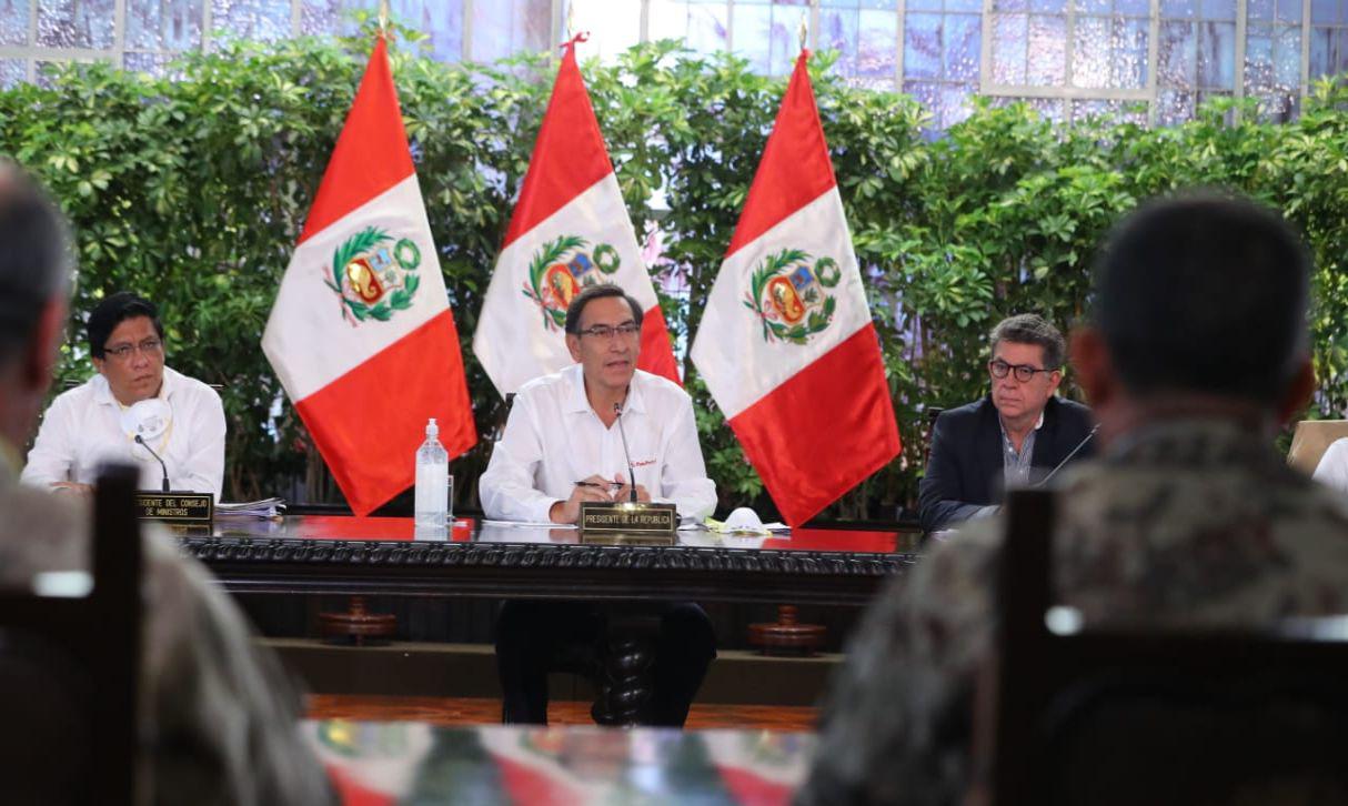 “No hay flujo de turistas, los hoteles en Lima están con un gran nivel de desocupación", señaló Vizcarra. (Foto: Presidencia)