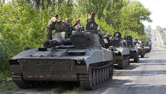 Los misiles que impactaron Kiev destruyeron tanques T-72 suministrados por naciones del este de Europa y otros vehículos blindados. (Foto de archivo: Reuters)