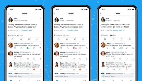 Twitter espera que la gente vote la relevancia de una respuesta para una publicación, para seguir trabajando en nuevos sistemas que permitan mostrar más contenido considerado relevante por los usuarios. (Captura / Twitter Support)