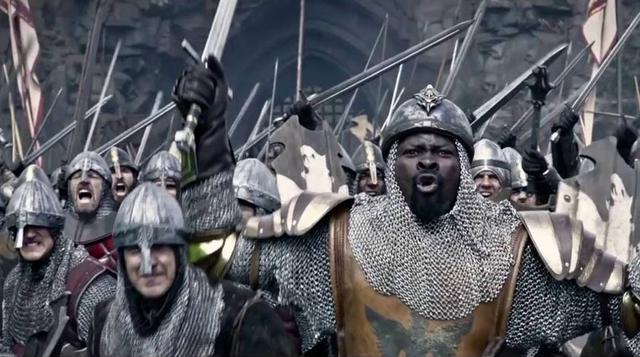 La película de acción protagonizada por Matt Damon —filmada con un presupuesto de US$ 150 millones y catalogada como la primera producción en inglés filmada enteramente en China— cuenta la historia de mercenarios europeos en busca de polvo negro que se ve