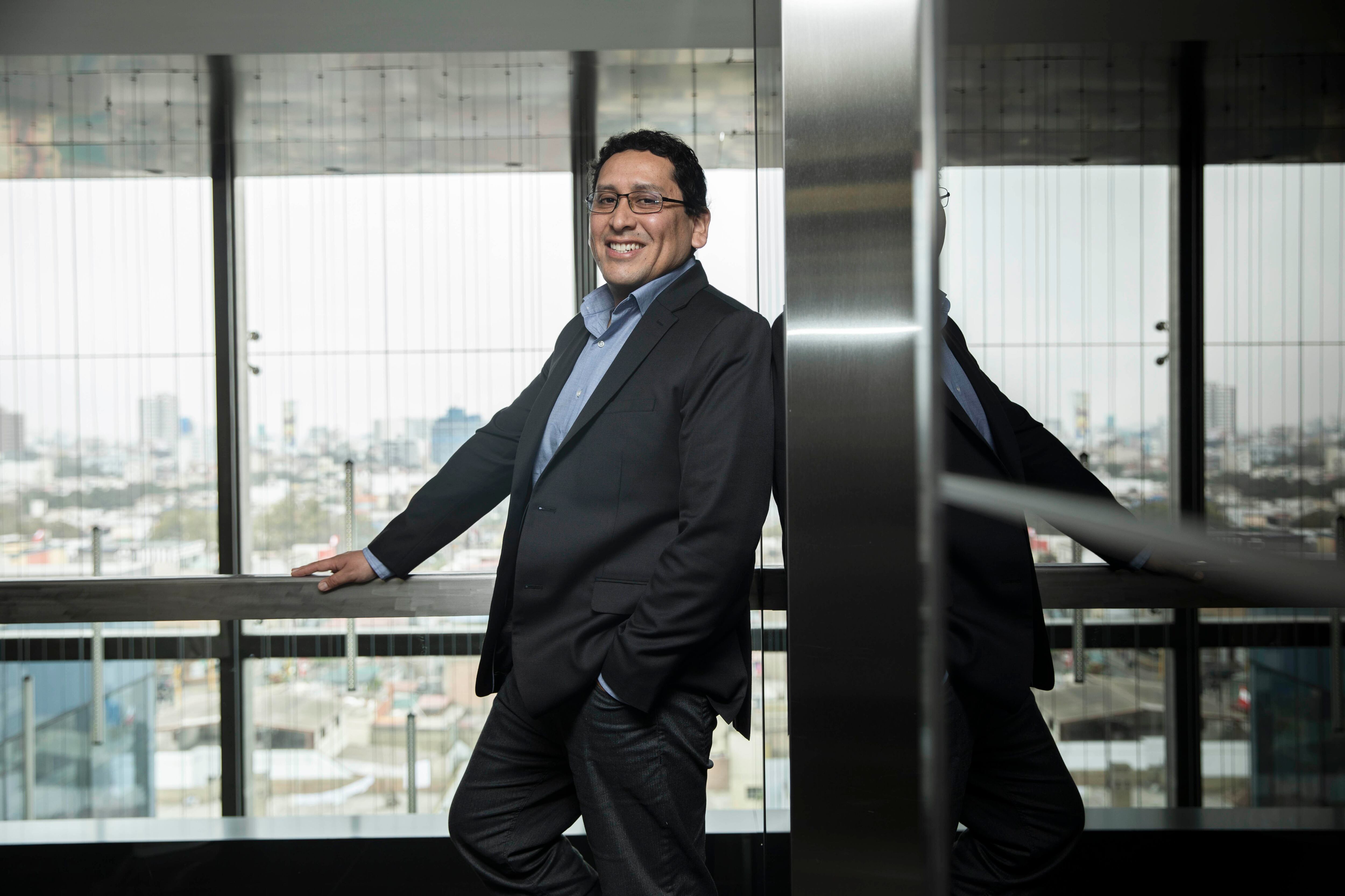 José Pallardel, gerente de camiones y buses de Isuzu.