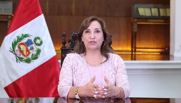 La presidenta Dina Boluarte participó a través de un video en la reunión de mandatarios suramericanos en Brasil debido a que necesitaría de permiso parlamentario para salir del país. (Foto: Presidencia de la República)