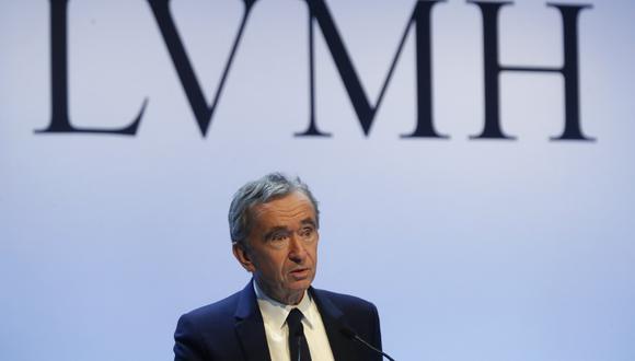 CEO de LVMH, Bernard Arnault, en conferencia de prensa en París. La gran empresa de bienes de lujo pone fin a su intento de adquirir la joyería estadounidense Tiffany. (Foto: AP Foto/Thibault Camus, File)
