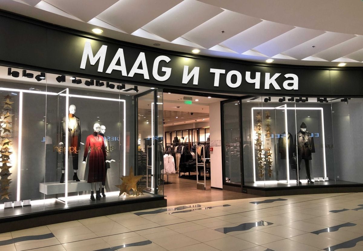 Maag, a substitute for Zara in Russia, causes a sensation at its opening