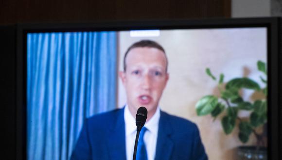 Zuckerberg tiene una ventaja sobre cualquier otro contendiente que busque asegurar el nombre definitivo para una empresa de metaverso. (Photo by Bill Clark / POOL / AFP)