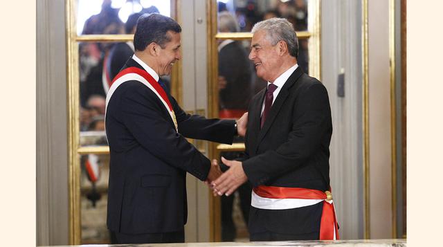 César Villanueva juró al cargo de primer ministro el 30 de octubre del 2013, en reemplazo de Juan Jiménez.