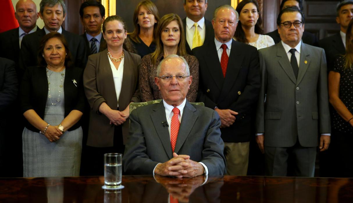 Los ex ministros indicaron que no se está respetando el debido proceso de Pedro Pablo Kuczynski y se mostraron confiados en que “seguirá colaborando con las autoridades de la administración de justicia. (Foto: GEC)