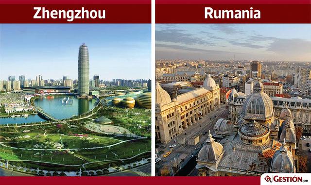 FOTO 9 | Zhengzhou y su economía de US$ 210,000 millones se asemeja al PBI de Rumania.