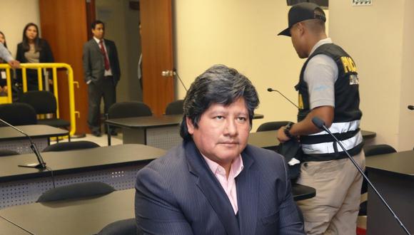 Edwin Oviedo es sindicado de pertenecer a la organización criminal 'Los Cuellos Blancos del Puerto' y 'Los Wachiturros de Tumán'. (Foto: GEC)