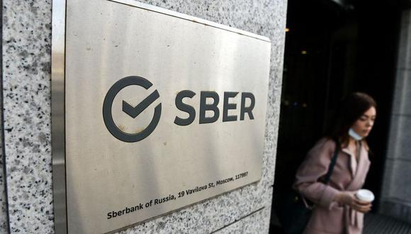 El banco estatal ruso Sberbank es una de las principales instituciones bancarias rusas.