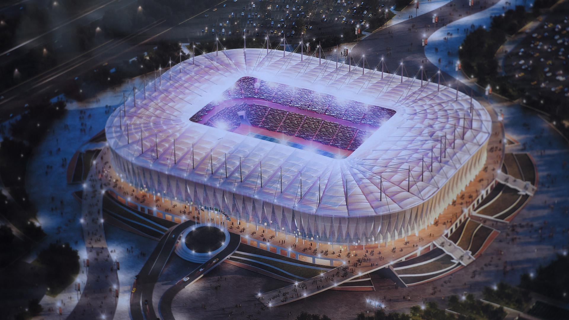 Estadio Rostov Arena.