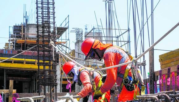El sector Construcción creció en 12.63% impulsado por el aumento del consumo interno de cemento (12.33%), ante la continuación de ejecución de obras privadas y públicas.