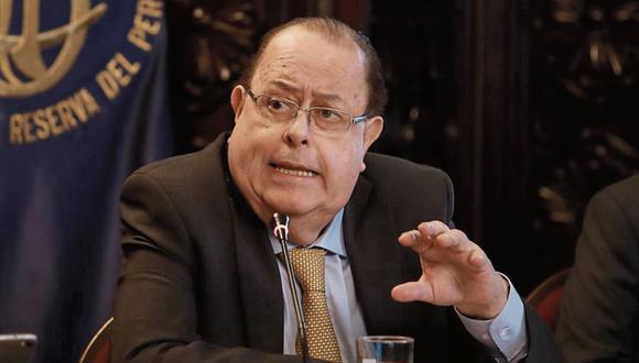 Julio Velarde, presidente del Banco Central de Reserva del Perú (BCR). (Foto:  GEC)