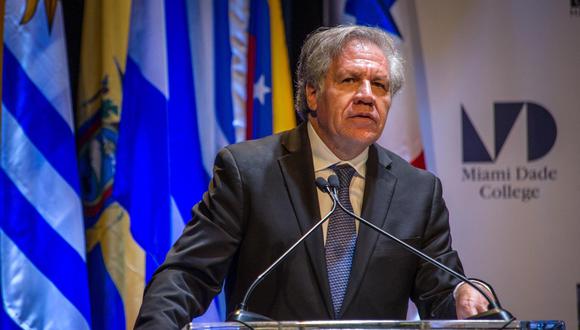 Luis Almagro, secretario general de la OEA. (Foto: EFE).