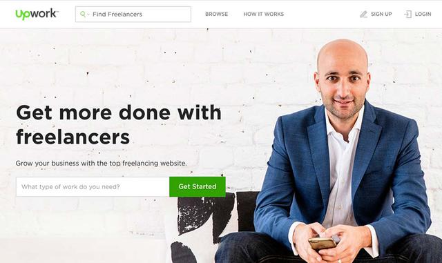 FOTO 5 | 5.- Upwork. Este sitio sin duda te impresionará, tiene más de 4 millones de clientes. El servicio tiene un amplio rango de trabajos desde asistentes virtuales hasta asesorías legales, desarrollo web, escritores, agentes de servicio al cliente, co