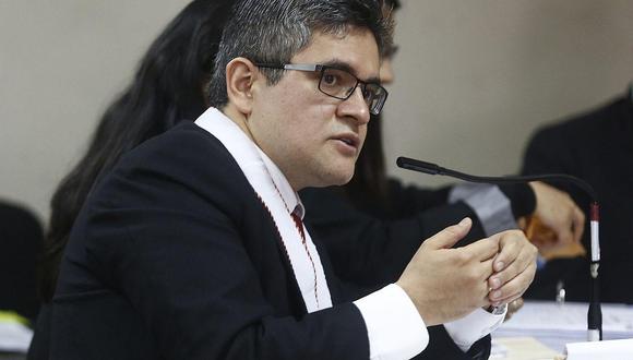 El fiscal José Domingo Pérez cuestionó la actitud del fiscal superior Omar Tello al criticar el proceso de colaboración eficaz. (Foto: GEC)