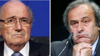 Joseph Blatter y Michel Platini suspendidos de la FIFA por ocho años