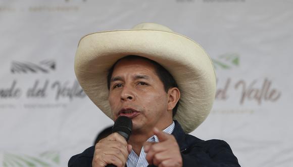 El JNE proclamó la victoria de Pedro Castillo, candidato presidencial de Perú Libre, en una ceremonia virtual la noche del lunes 19 de julio. (Foto: Jorge Cerdan / @photo.gec)
