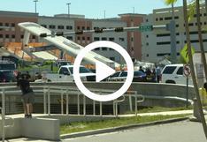 Varias personas mueren tras colapso de puente peatonal en universidad de Florida