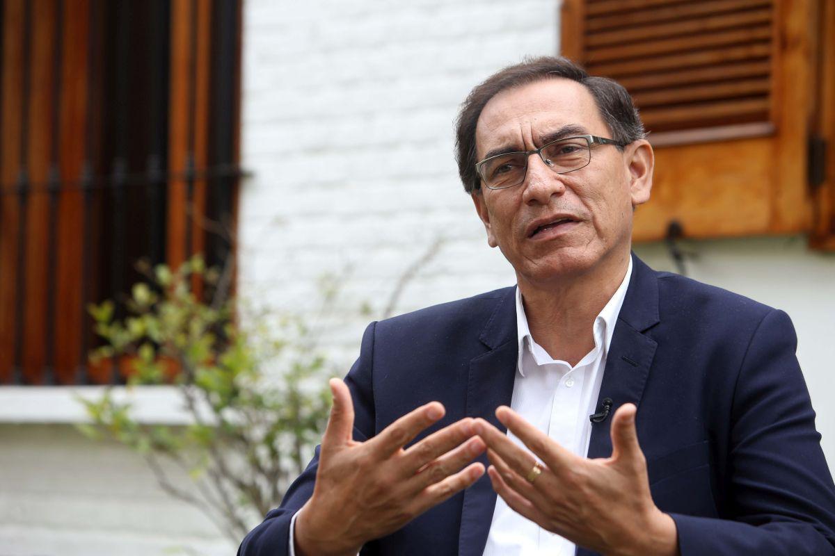 Martín Vizcarra, durante entrevista en CNN. (Foto: USI)